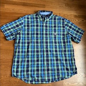 Chaps Short Sleeve Men’s Button Down 3XLT
